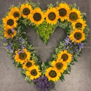 18 inch Grouped Open Heart