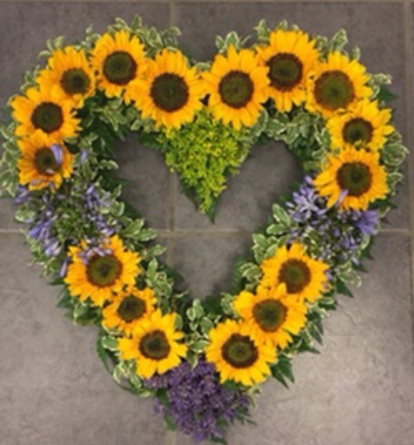 18 inch Grouped Open Heart