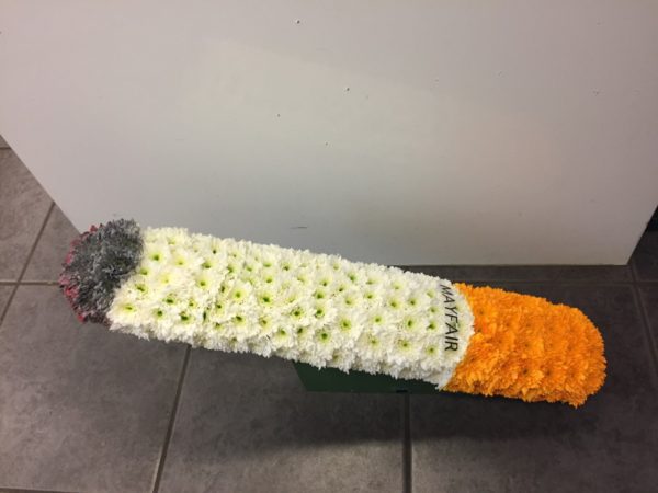 Cigarette on a stand