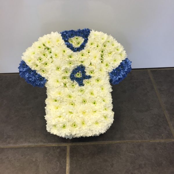 Bespoke Child's Football shirt.