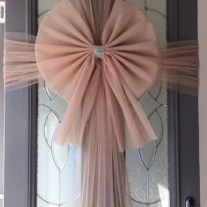 Rose Gold Door Bow