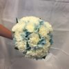 Carnation and Hydrangea bridal Bouquet - Image 2