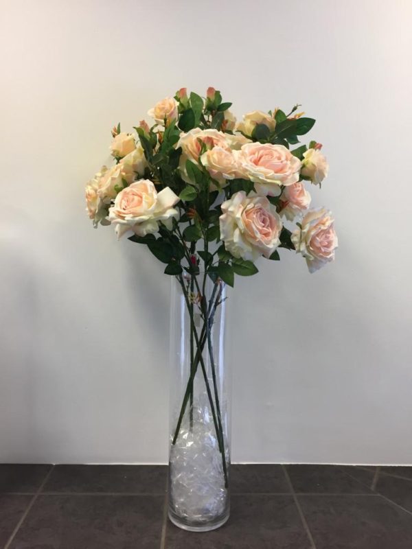 Mixed flower vase arrangement