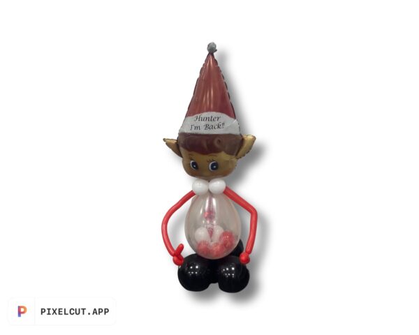 Elf on the shelf personalised balloon