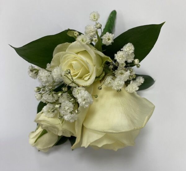 Double rose and gyp button hole